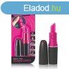 Screaming Lipstick - rzs vibrtor (fekete-pink)