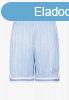 Karl Kani Small Varsity Logo Pinstripe Mesh Shorts light blu