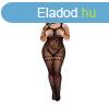 Baci Plus Size - mints cicaruha hls combrsszel - fekete 