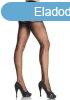 721901Q SHEER SUSPENDER PANTYHOSE PLUS SI BLK