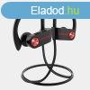 Letscom U8I Bluetooth 5.0 sztere sport fekete-piros headset