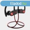 Letscom U8I Bluetooth 5.0 sztere sport piros-fekete headset