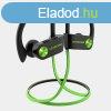 Letscom U8I Bluetooth 5.0 sztere sport zld-fekete headset 