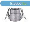 Camlock rozsdamentes acl M-elem bels menettel 4" - 4&