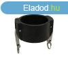 Camlock manyag M-elem zrsapkval 4"