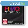 Gyurma, 85 g, gethet, FIMO "Professional", feket