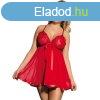 SUBBLIME BABYDOLL - PIROS MASNIVAL S GLOSSY RSZLETEKKEL L/