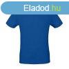 B&C B02E unisex rvid ujj pl, royal blue - L