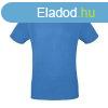 B&C B02E unisex rvid ujj pl, azure - XL