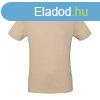 B&C B02E unisex rvid ujj pl, sand - M