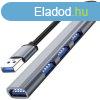 Usb eloszt - Plug and play - 4 portos USB hub 14 cm-es kbe