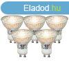 5 db GU10 LED lmpa kszlet COB 3.5W 330 lm 3000K