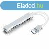 BLACKBIRD USB 3.0 multiport hub 5in1 3xUSB3.0, SD, TF, ezst