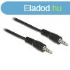 DELOCK kbel Audio DC jack 3.5mm male / male sszekt 2.5m