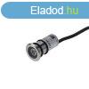 1W LED lllmpa Inox 24V IP68 hideg fehr/ 580 (Optonica)