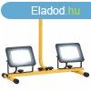 Hideg fehr fny fogantyval elltott led-es reflektor 2x30