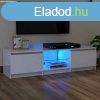 Magasfny fehr tv-szekrny led lmpkkal 140 x 40 x 35,5 c