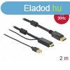 DELOCK kbel HDMI > DisplayPort 4K 30Hz 2m