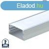 LED profil 40x20mm eloxlt szerkezet 2m SET 5121 (Optonica)