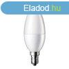 OPTONICA LED IZZ, E14, 6W, DIMMELHET, 180 , hideg fehr,1