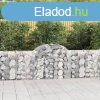 4 db ves horganyzott vas gabion kosr 200x30x80/100 cm