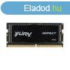 Kingston 16GB DDR5 6400MHz SODIMM Fury Impact Black