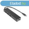 I-TEC 3-port USB-C Slim Passive HUB+Gigabit Ethernet Adapter