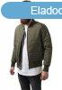 Urban Classics Basic Quilt Bomber Jacket olive