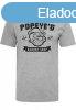 Mr. Tee Popeye Barber Shop Tee heather grey