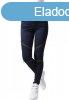 Urban Classics Ladies Stretch Biker Pants dark denim