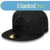 Sapkk New Era 59Fifty NBA Essential Black On Black LA Laker