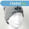 Alpha Industries 3D Beanie Grey