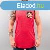 Just Rhyse Flower Tank Top Red Melange