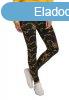 Urban Classics ni AOP Luxury Print leggings, fekete