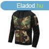 Helikon - Tex ROGUE HOODIE cipzras pulver BLACK/US WOODLAN