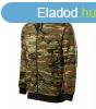 Malfini Camo Zipper terepmints pulver kapucnival, camoufla