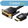 Vention ABFBI 3 m HDMI-DVI kbel