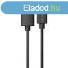 CulCharge 1M kbel MicroUSB, Fekete