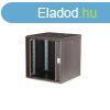 Equip Fali Rackszekrny - EPM-12-6060-B-CBAA (19", 12U,