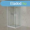 Welland SQ-9090 zuhanykabin elhzhat ajtval - 90 x 90 cm -