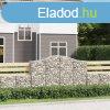 5 db ves horganyzott vas gabion kosr 200x50x120/140 cm