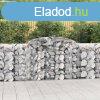 4 db ves horganyzott vas gabion kosr 300 x 50 x 100/120 cm