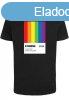 Mr. Tee Many Colors Pride Tee black