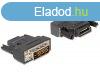 DeLock DVI-D (Dual Link) (24+1) male > HDMI female with L