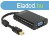 DeLock Adapter mini Displayport 1.1 male > VGA female + A