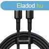 Baseus CATKLF-ALG1 Cafule Type-C/Type-C 100W Cable 2m Black/