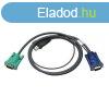 ATEN USB KVM Cable with 3 in 1 SPHD 1,2m Black