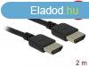 DeLock HDMI -HDMI Premium cable 2m Black