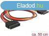 DeLock Extension Cable Power SATA 15 Pin male > SATA 15 P