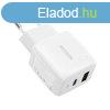 Fali tlt 25W PD Ricomm RC252 EU, 1xUSB-A, 1xUSB-C + 2,1m U